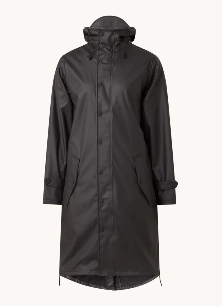 Giacca antipioggia unisex Maium Longline z cappuccio