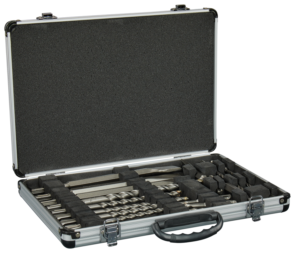 Zestaw wierteł/dłut Makita Accessories D-21200 SDS-PLUS 17 elementów w aluminiowej walizce