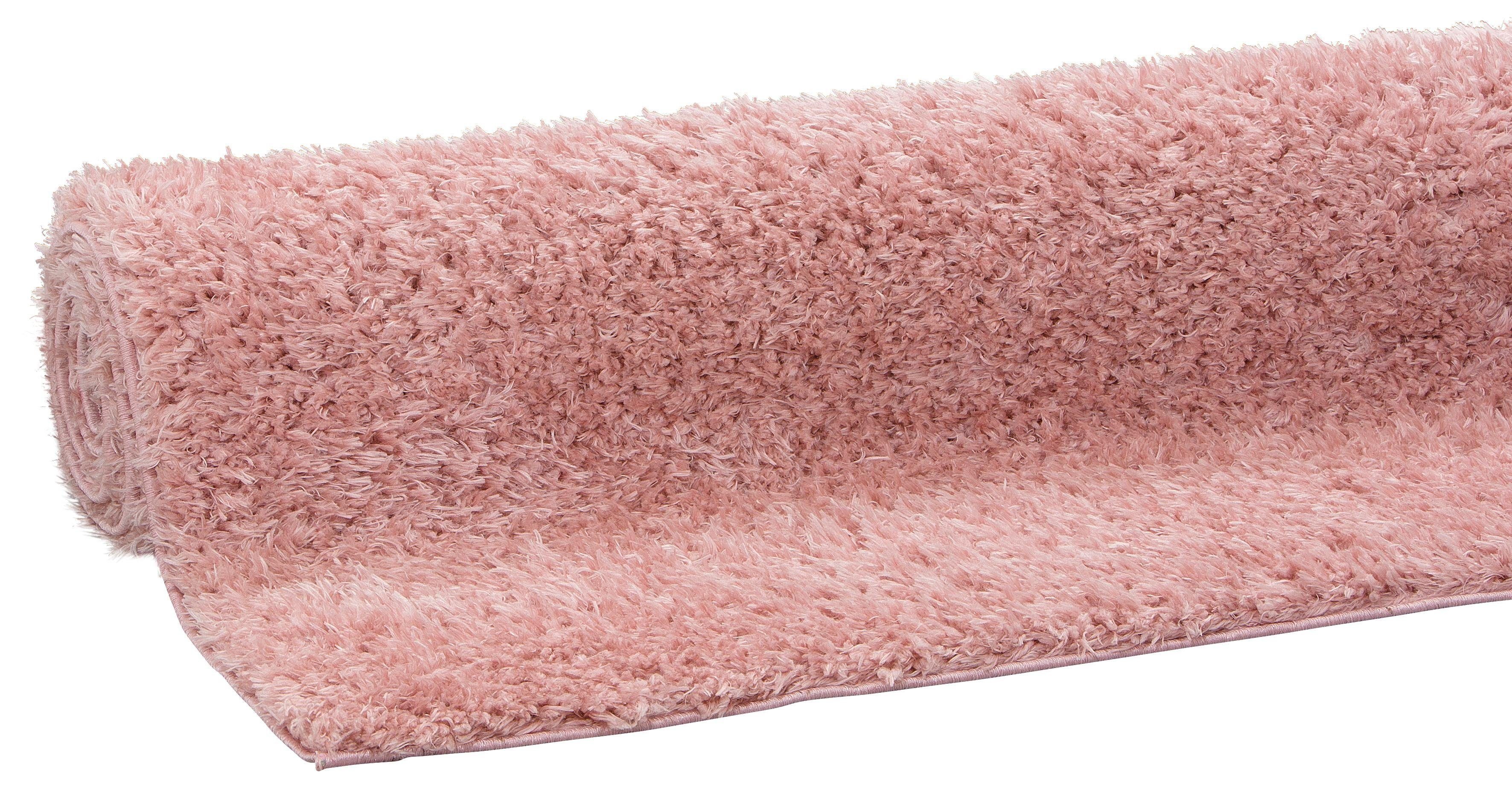 Hochflor-Teppich Boldo, my home, rechteckig, Höhe: 50 mm, besonders weich durch Microfaser, Shaggy Teppich