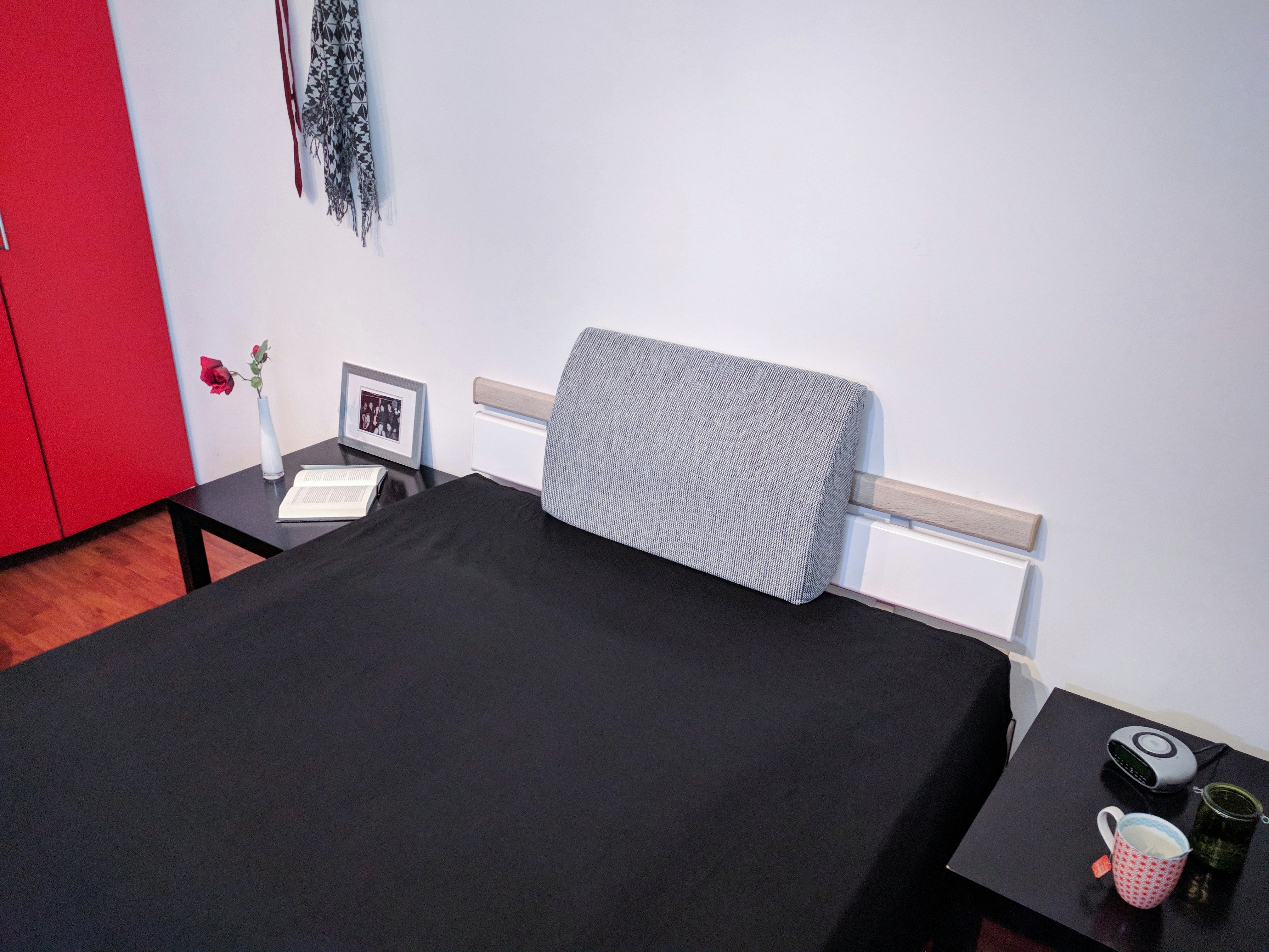 formalind Rückenkissen Rückenpolster, für Bett und Sofa, zum Fernsehen und Lesen, Schaumkern