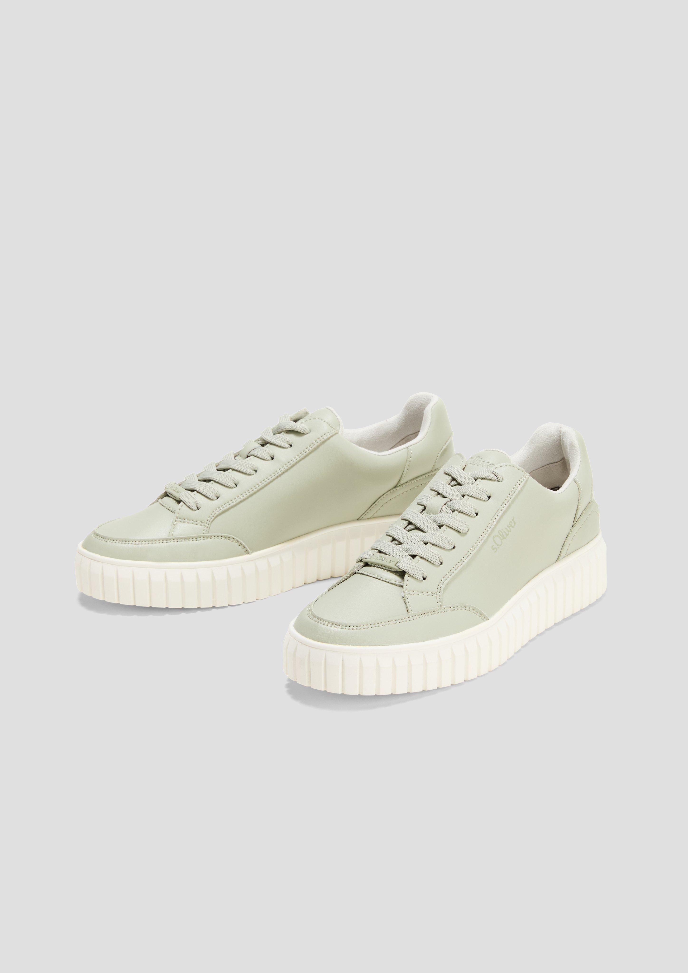 Sneaker mit Plateausohle  6008850-703