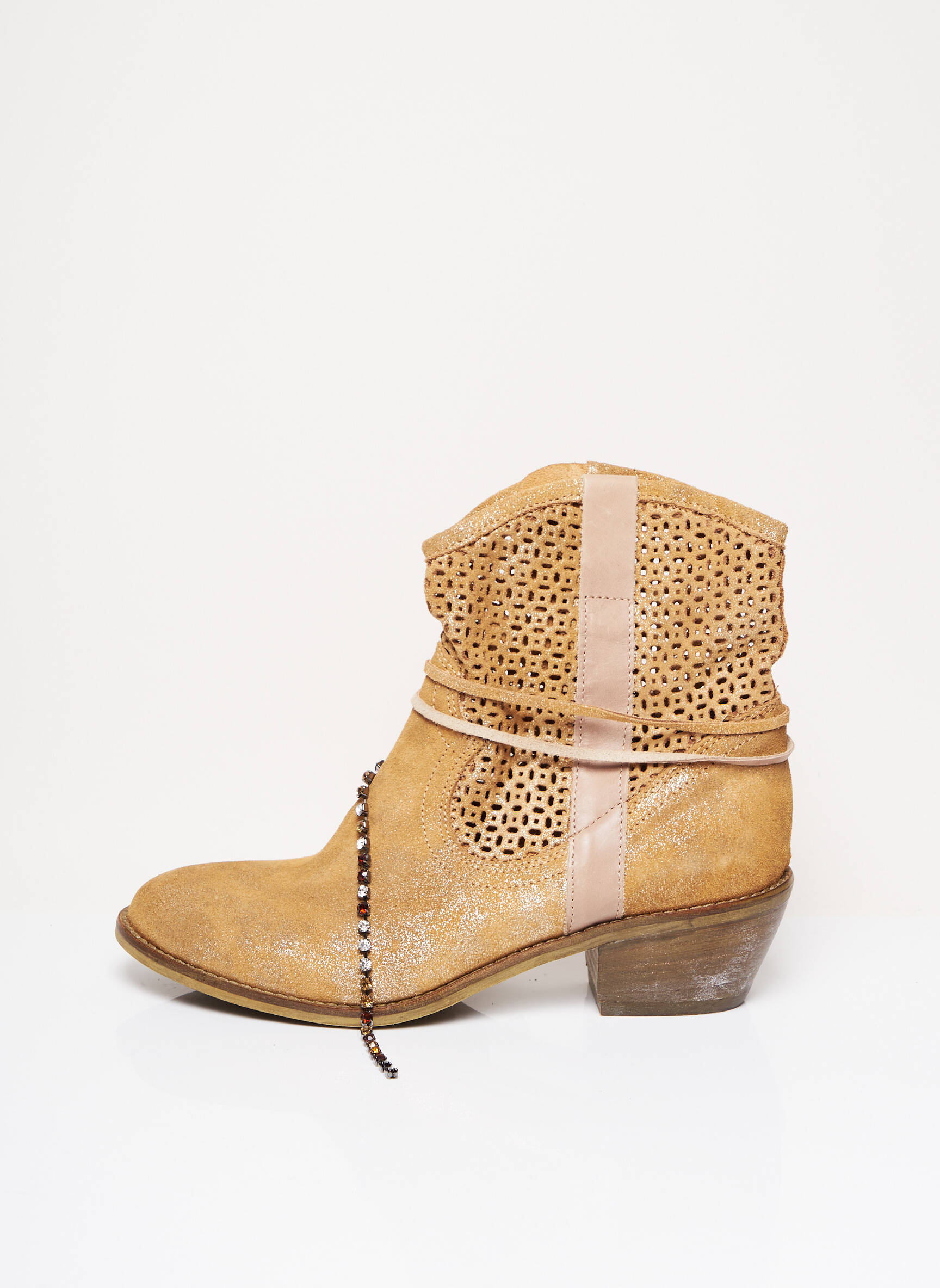 Life Bottines Femme couleur beige