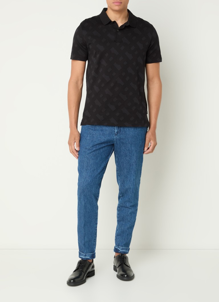 Calça jeans HUGO BOSS Slim fit com lavagem média