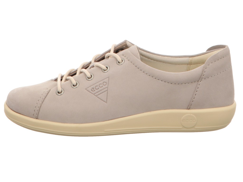 ECCO Freizeit Schnürer grau ECCO SOFT 2.0