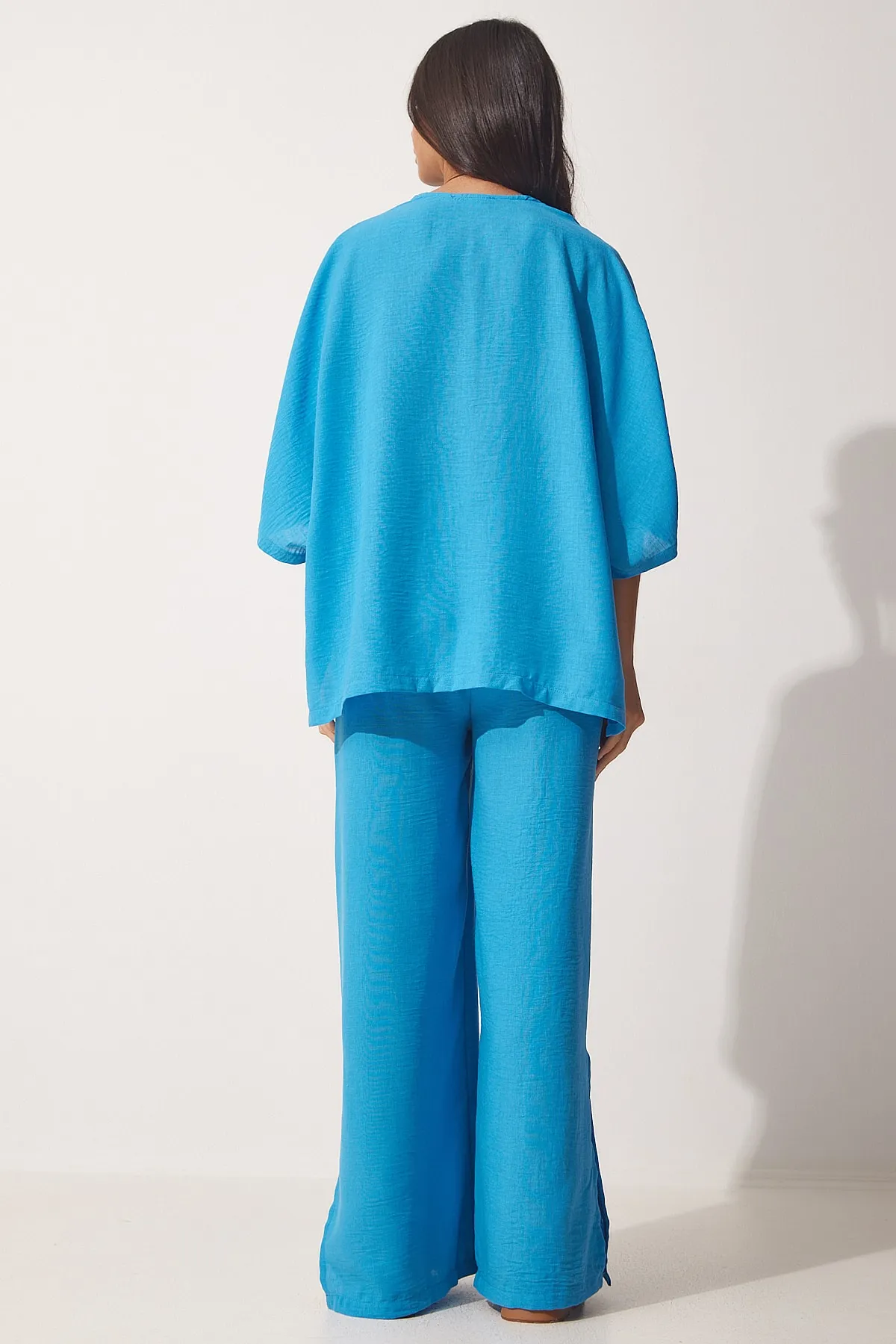 Happiness İstanbul  Zweiteiler - Blau - Regular Fit