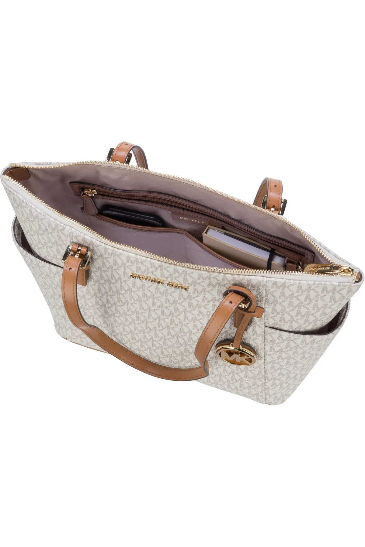 Michael Kors  Handtasche Jet Set Item EW TZ Tote MK Signature