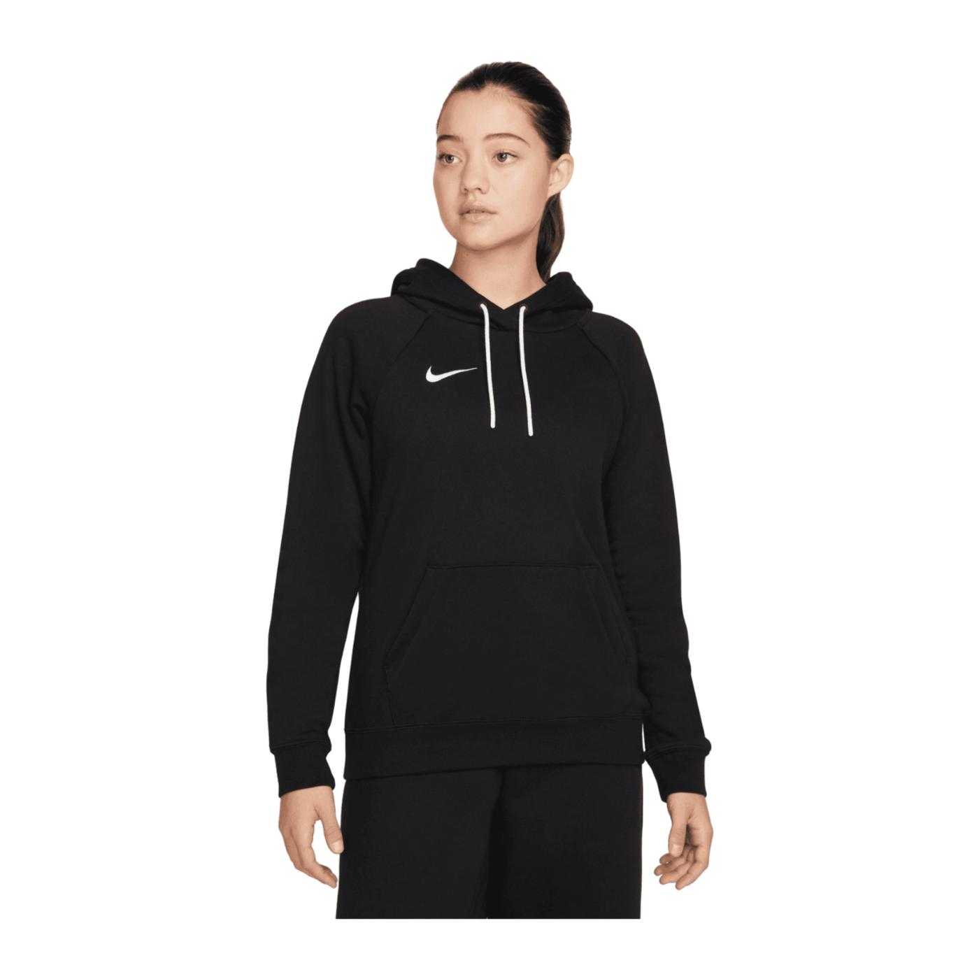 Nike Park 20 Fleece Hoody Damen Schwarz Weiss F010