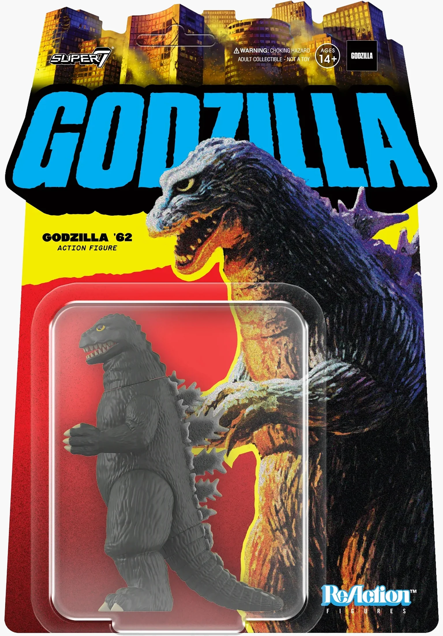 Toho ReAction Figure Wave 2 - Godzilla '62 (Three