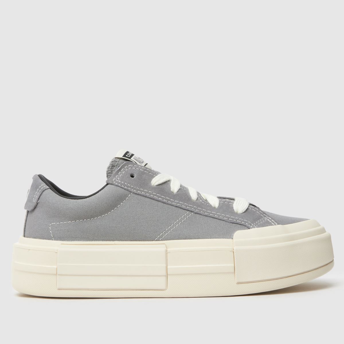 Converse – All Star Cruise – Grå sneakers med lädermotiv