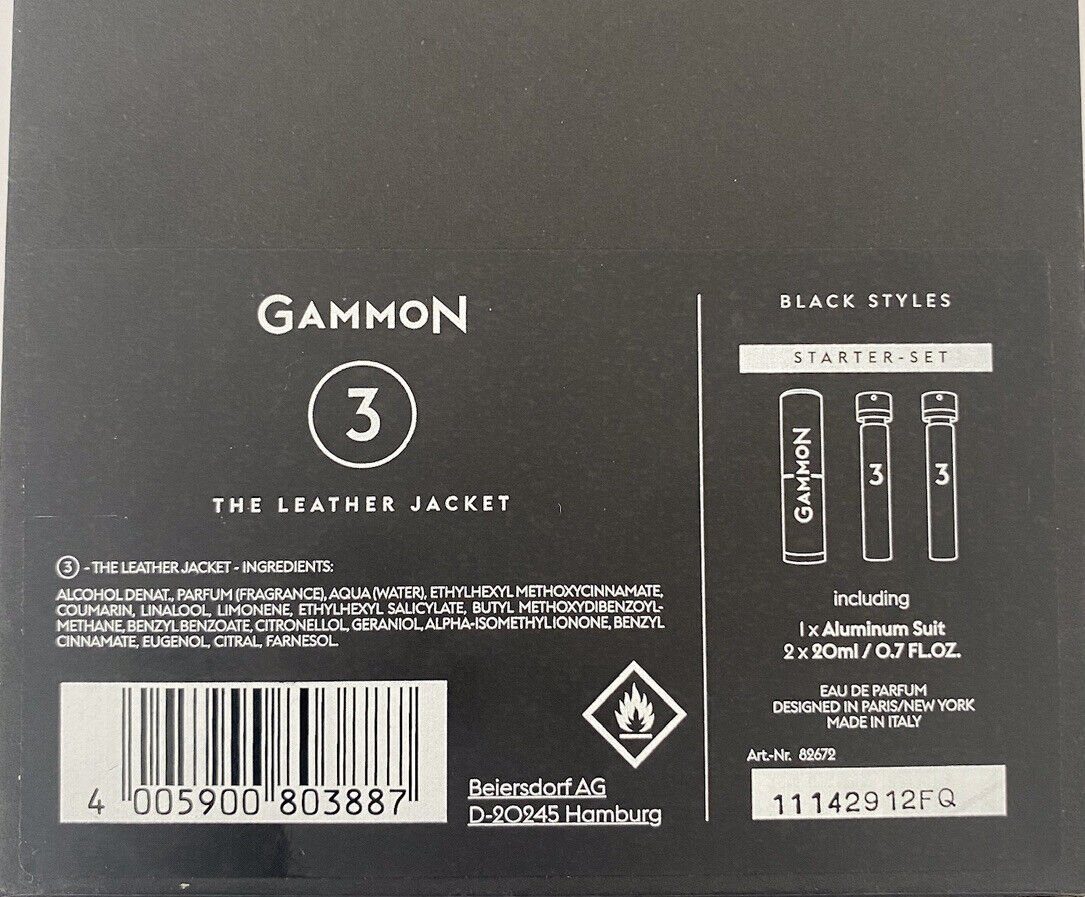 GAMMON Eau de Parfum Black Styles - The Leather Jacket (3)