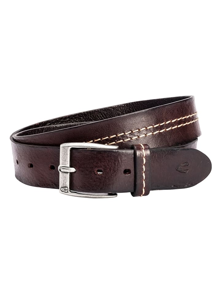 Camel Active Leder-Gürtel in Braun günstig kaufen