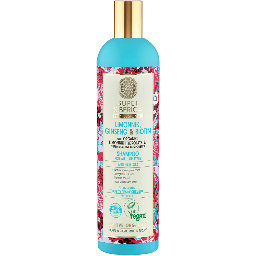 Natura Sibérica Shampoing Schisandra et Ginseng Shampoing Anti-Chute