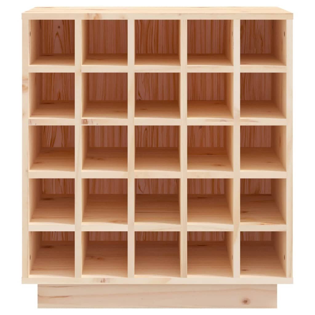 vidaXL Barschrank Weinregal 55,5x34x61 cm Massivholz Kiefer (1-St)