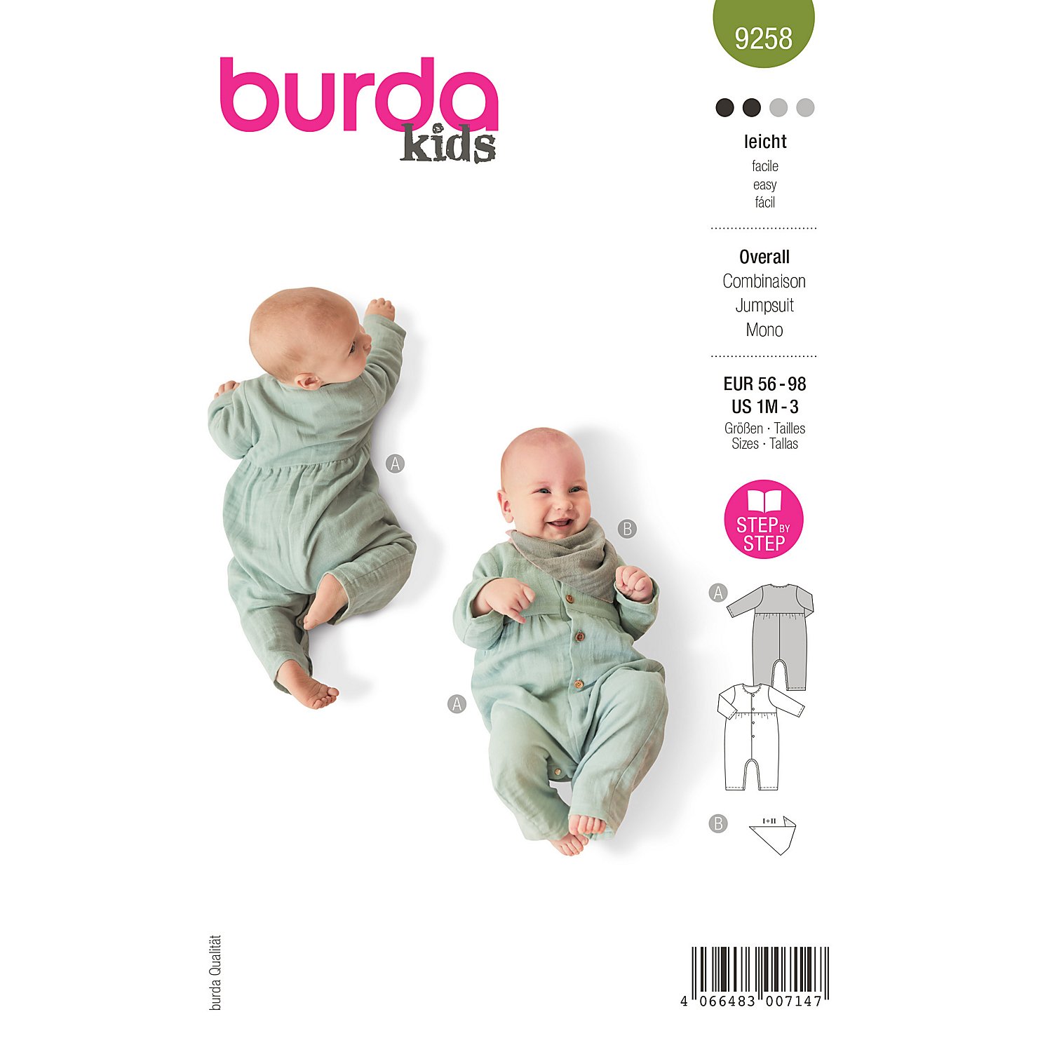 burda Schnitt 9258 