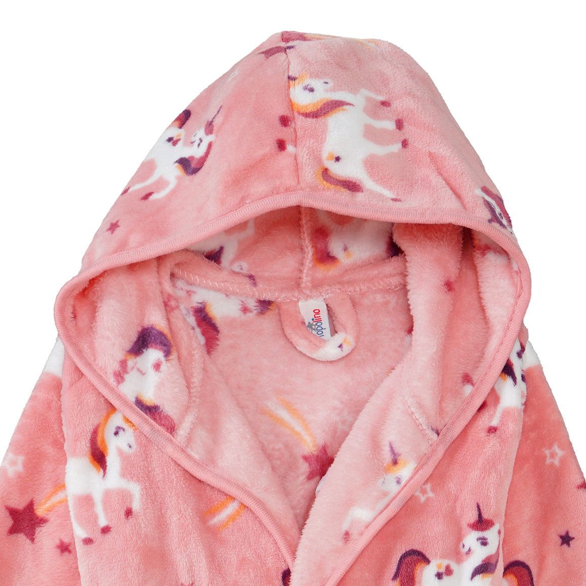 Mädchen Bademantel aus Fleece