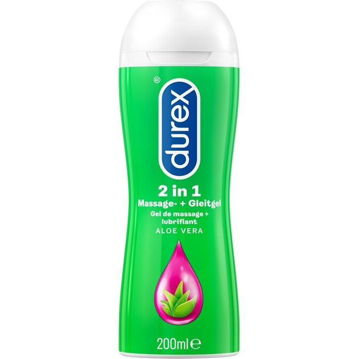 2 in 1 Massage & Gleitgel Aloe Vera
