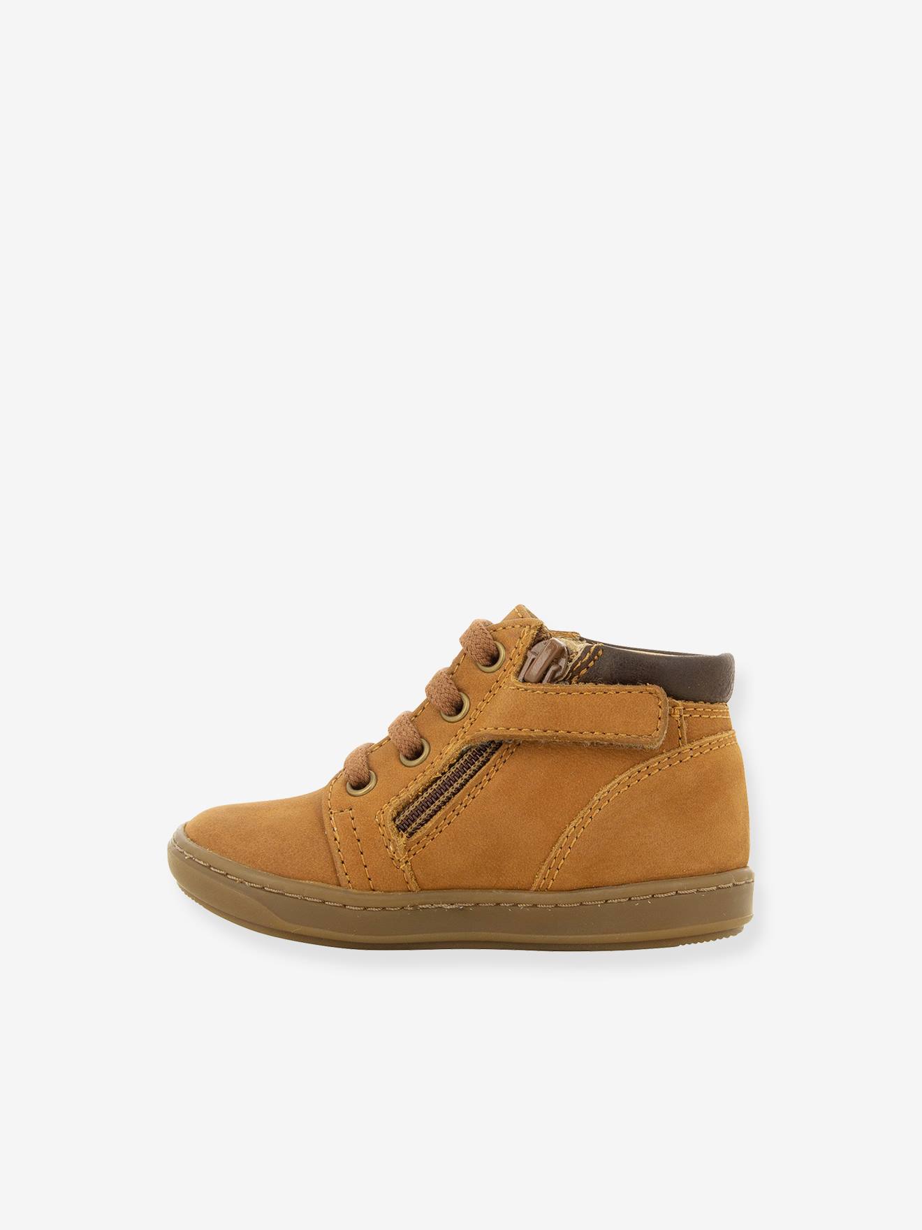 Bottines bébé Bouba Zip Desert Longbeach SHOO POM® caramel