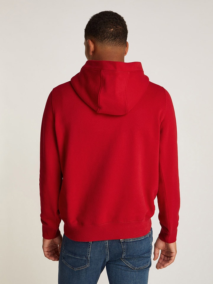 Tommy Hilfiger Hoodie in Rot günstig kaufen