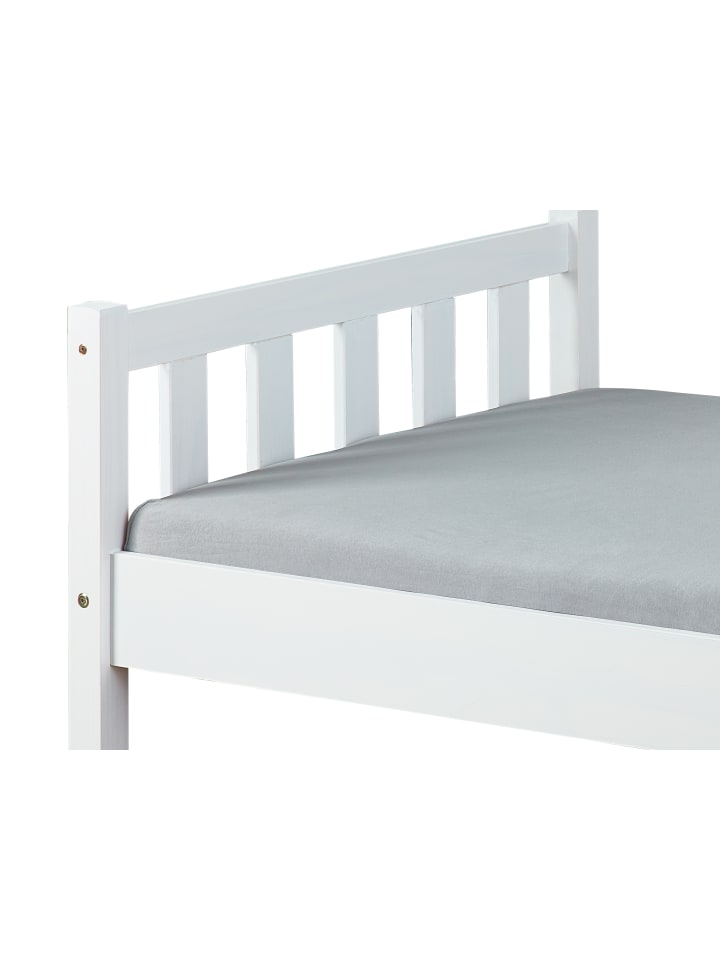 ebuy24 Bett Vicki Weiss 210 x 98 cm günstig kaufen onesize