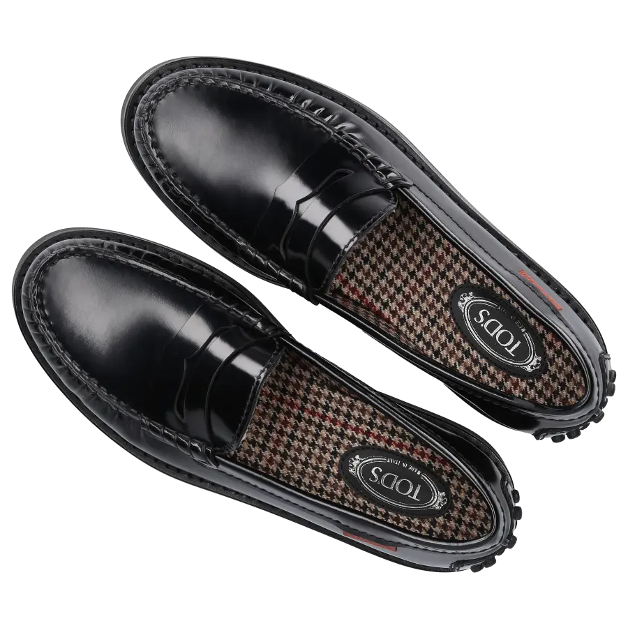Tod's - Loafer LEATHER Kalbsleder - schwarz