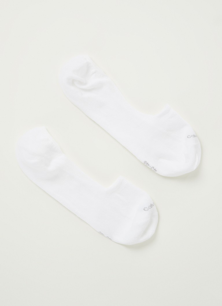 Calvin Klein Sneaker socks with logo in a 2-pack