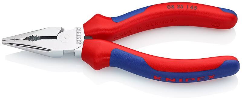 Knipex Zangenset 08 25 145 Werkzeugstahl Blau, Rot, Silber
