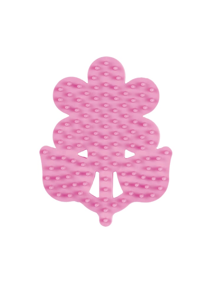 Hama Stiftplatte Kleine Blume für Midi-Bügelperlen in pink günstig kaufen onesize