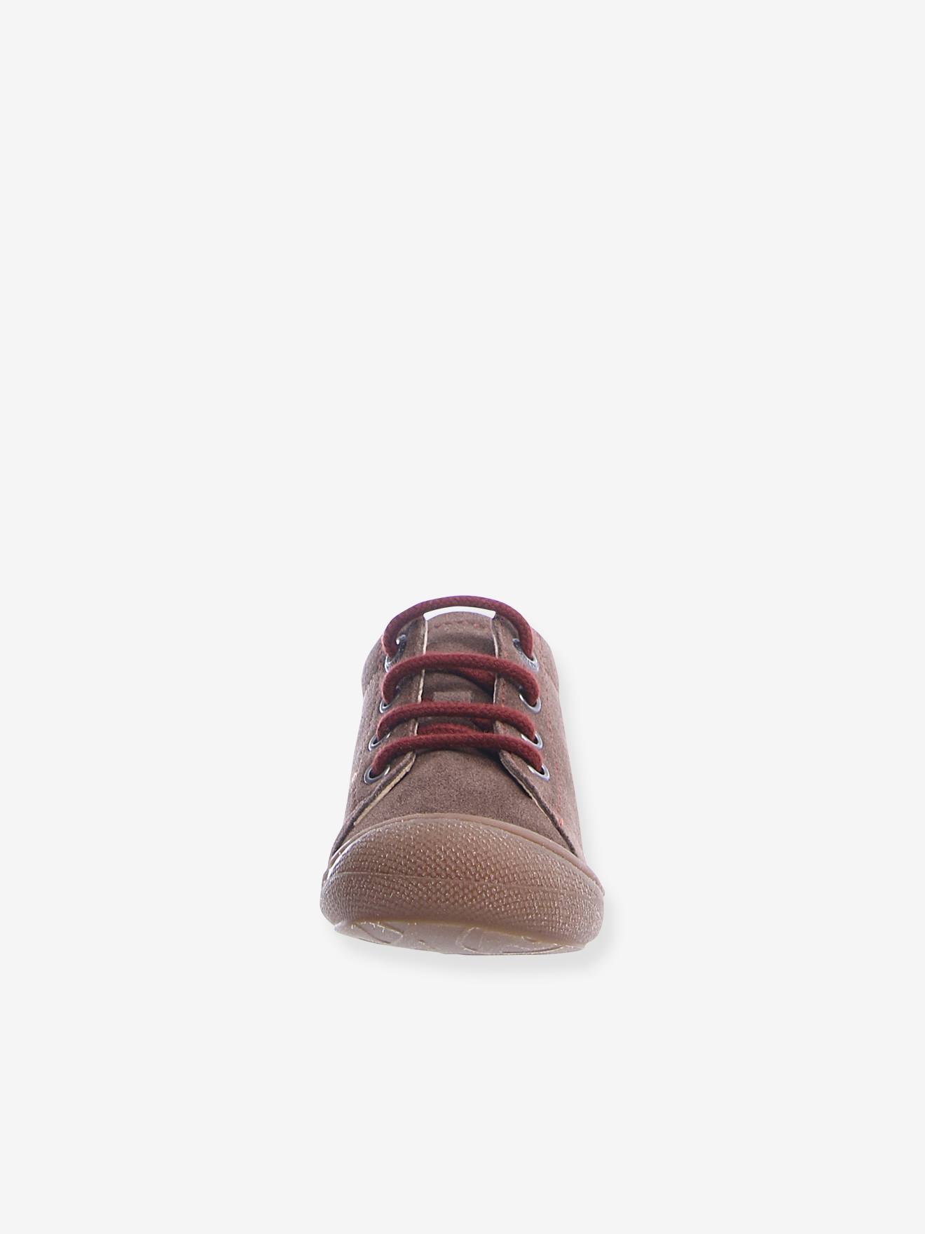 Bottillons bébé garçon Cocoon Velours NATURINO® 1ers pas daim
