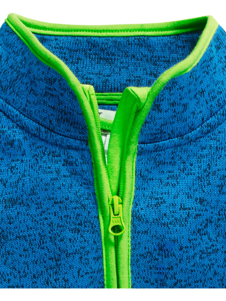 Playshoes Strickfleece-Jacke in Blau günstig kaufen