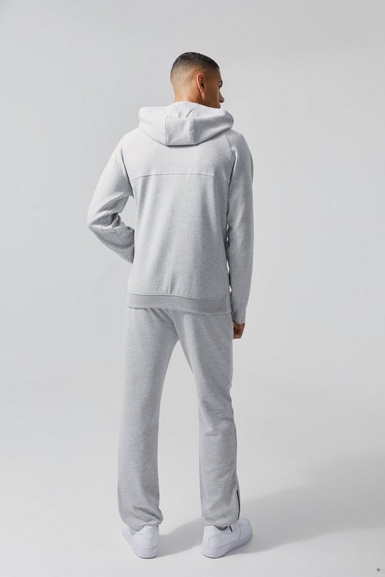 Man Active Hoodie mit Reißverschluss