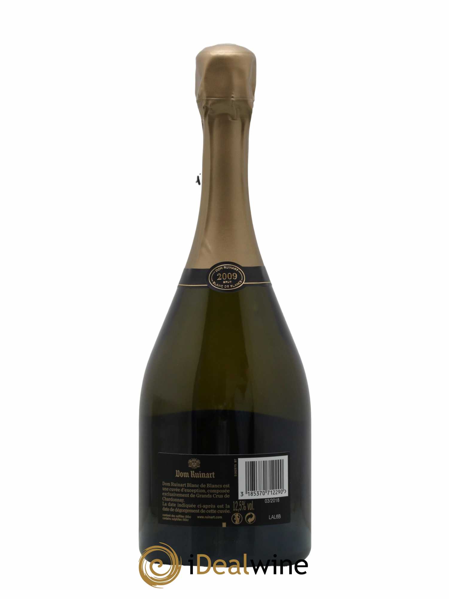 Dom Ruinart Ruinart  2009 - Lot de 1 Bouteille