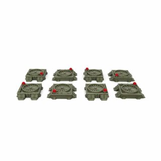 Technical Corridor Entrance Tokens for Nemesis – 15 pieces