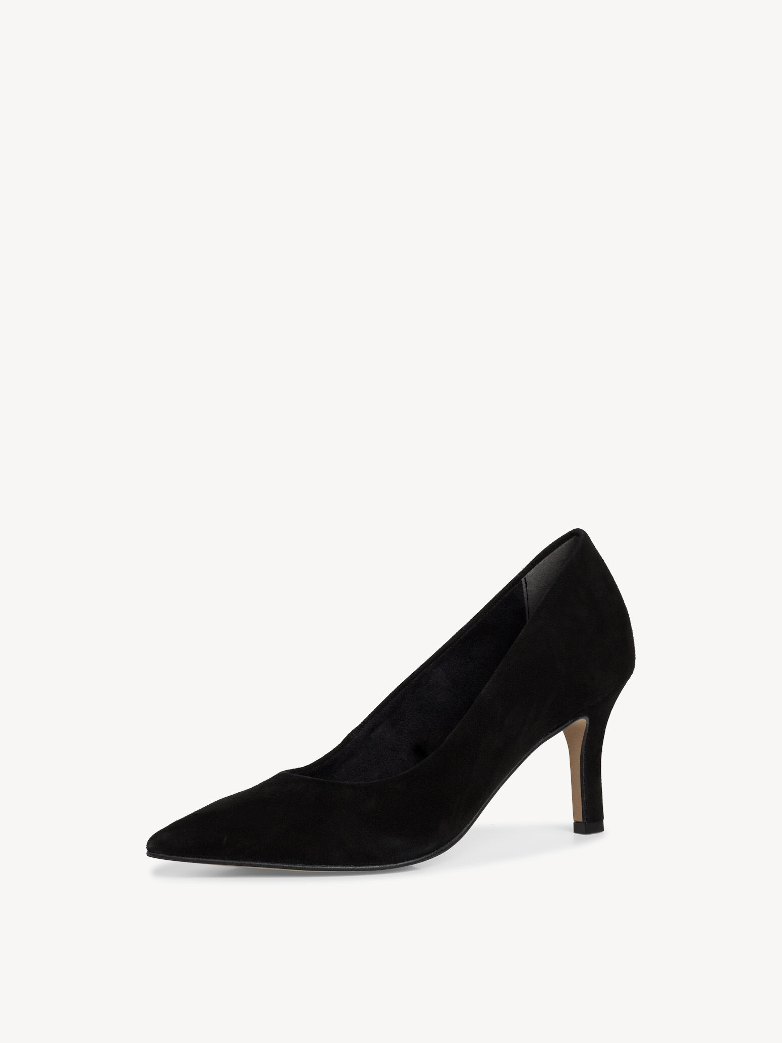 Escarpin en cuir - noir