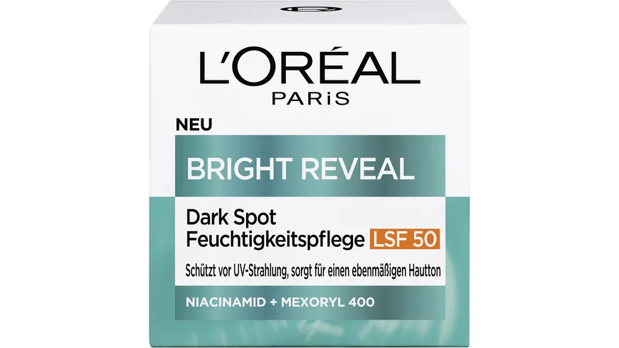 L'Oréal Bright Reveal Dark Spot Feuchtigkeitspflege LSF50 50 ml