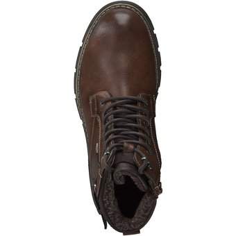 Tom Tailor Schnür Boots in braun