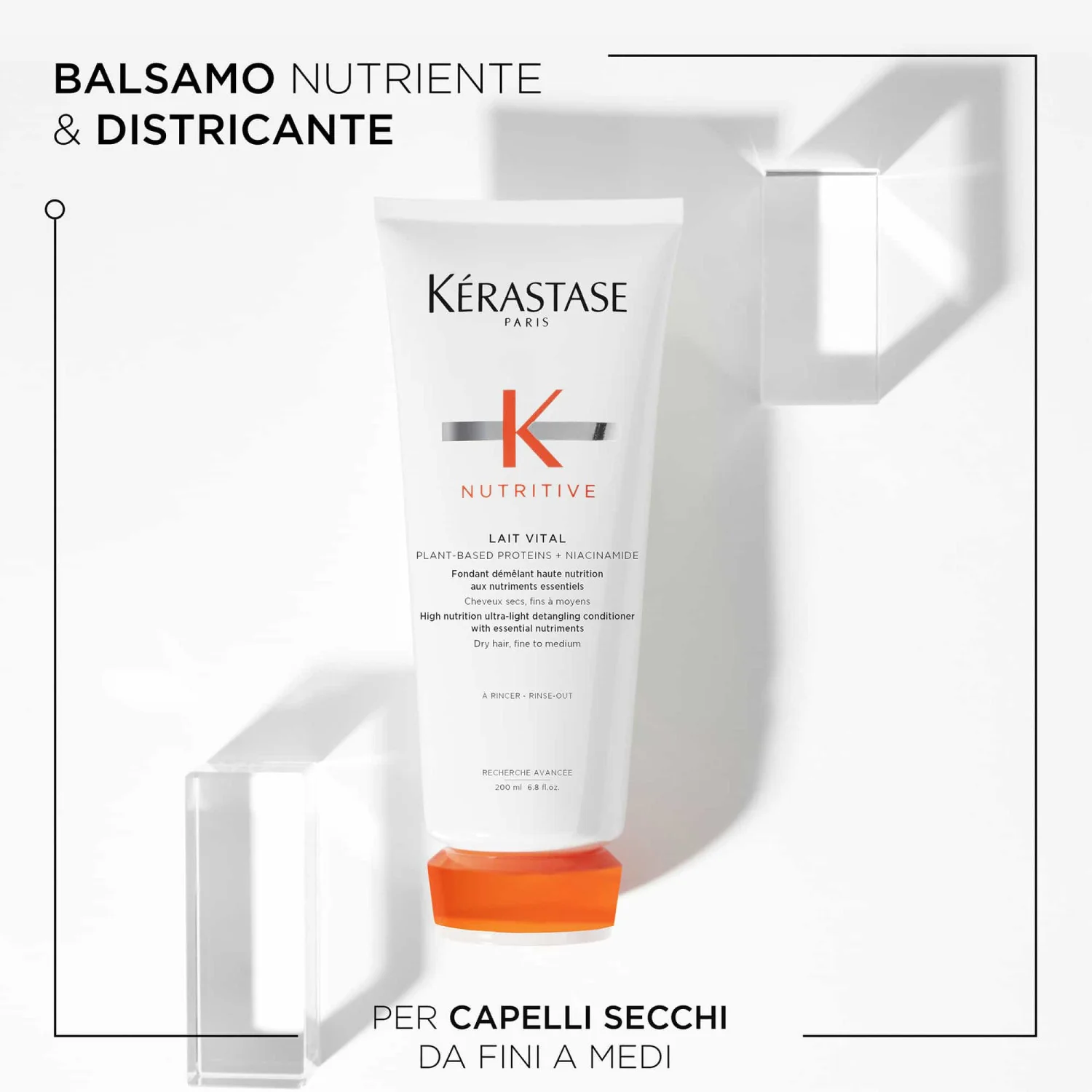 Balsam de păr nutritiv Lait Vital