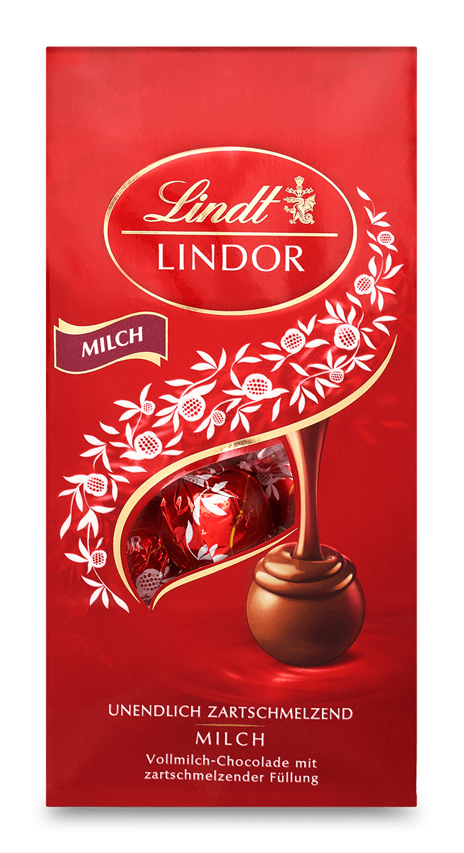 LINDOR Kugel Beutel Milch, 137g