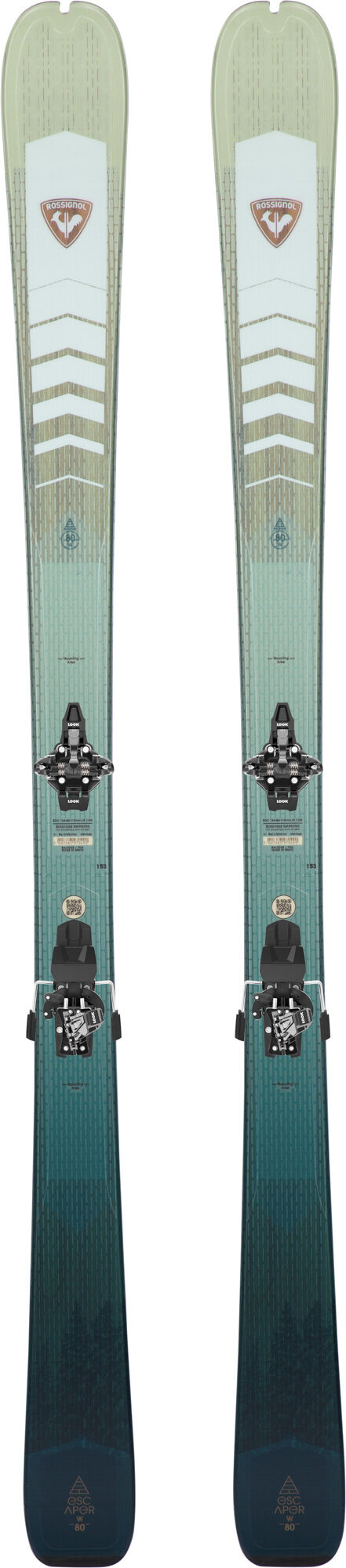 Skis de randonnée femme ESCAPER W 80