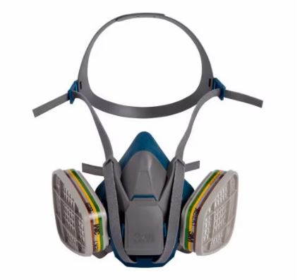 Masque demi-visage réutilisable 3M 1.21.15.650.10 6501QL, fermeture rapide, taille S