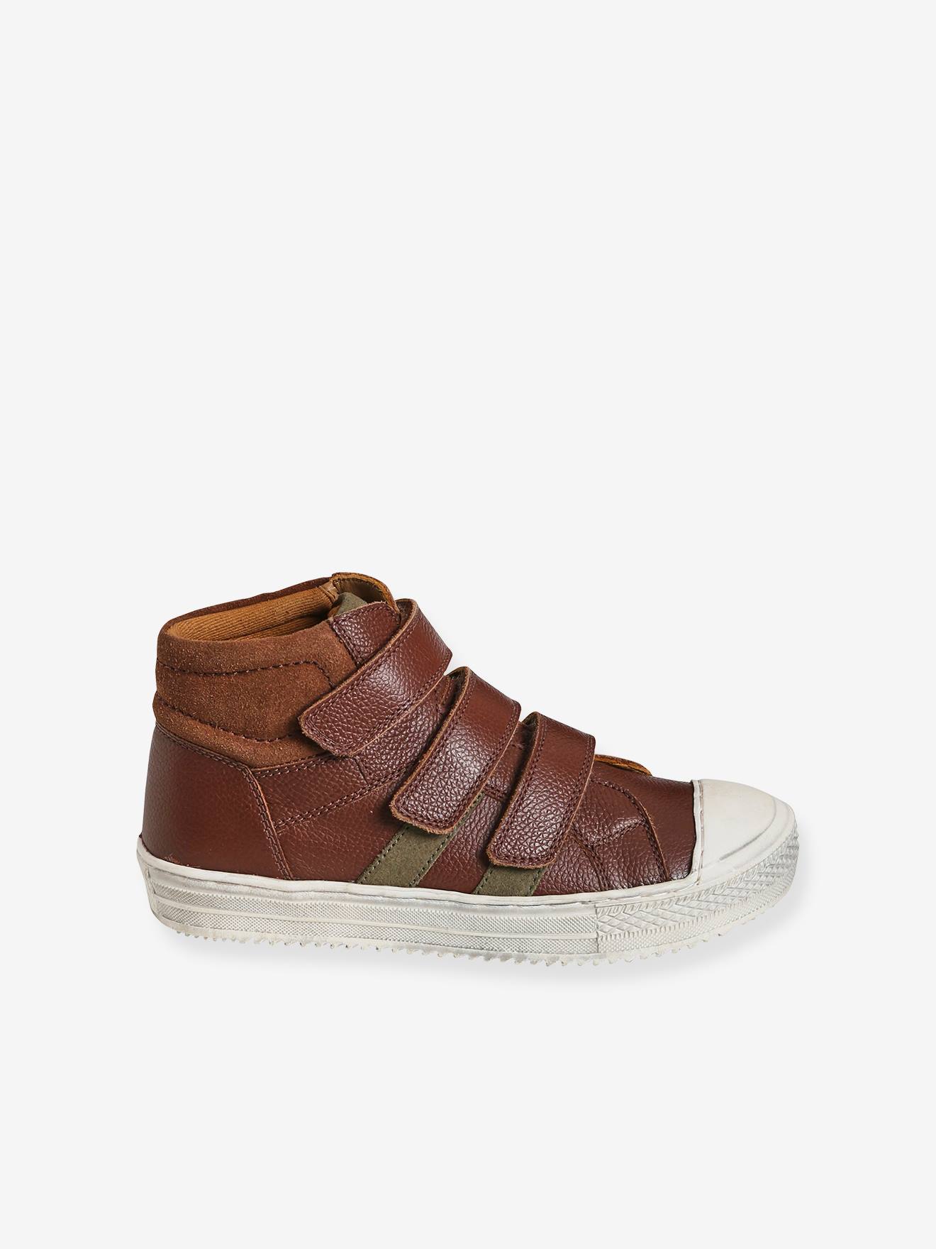 Vertbaudet Jungen High-Sneakers - schwarz