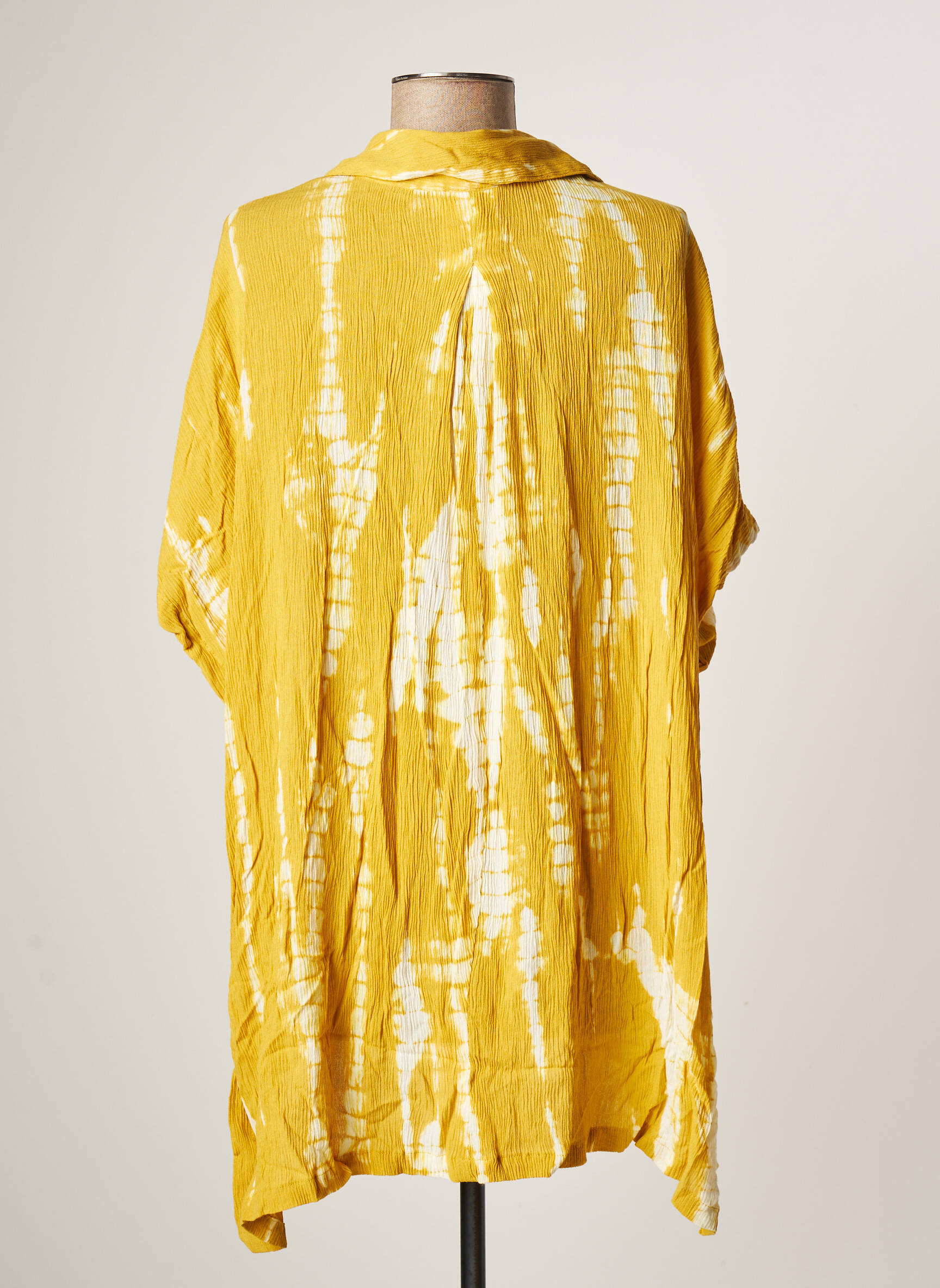 L Atelier D Anna Tuniquemanchecourte Femme couleur jaune