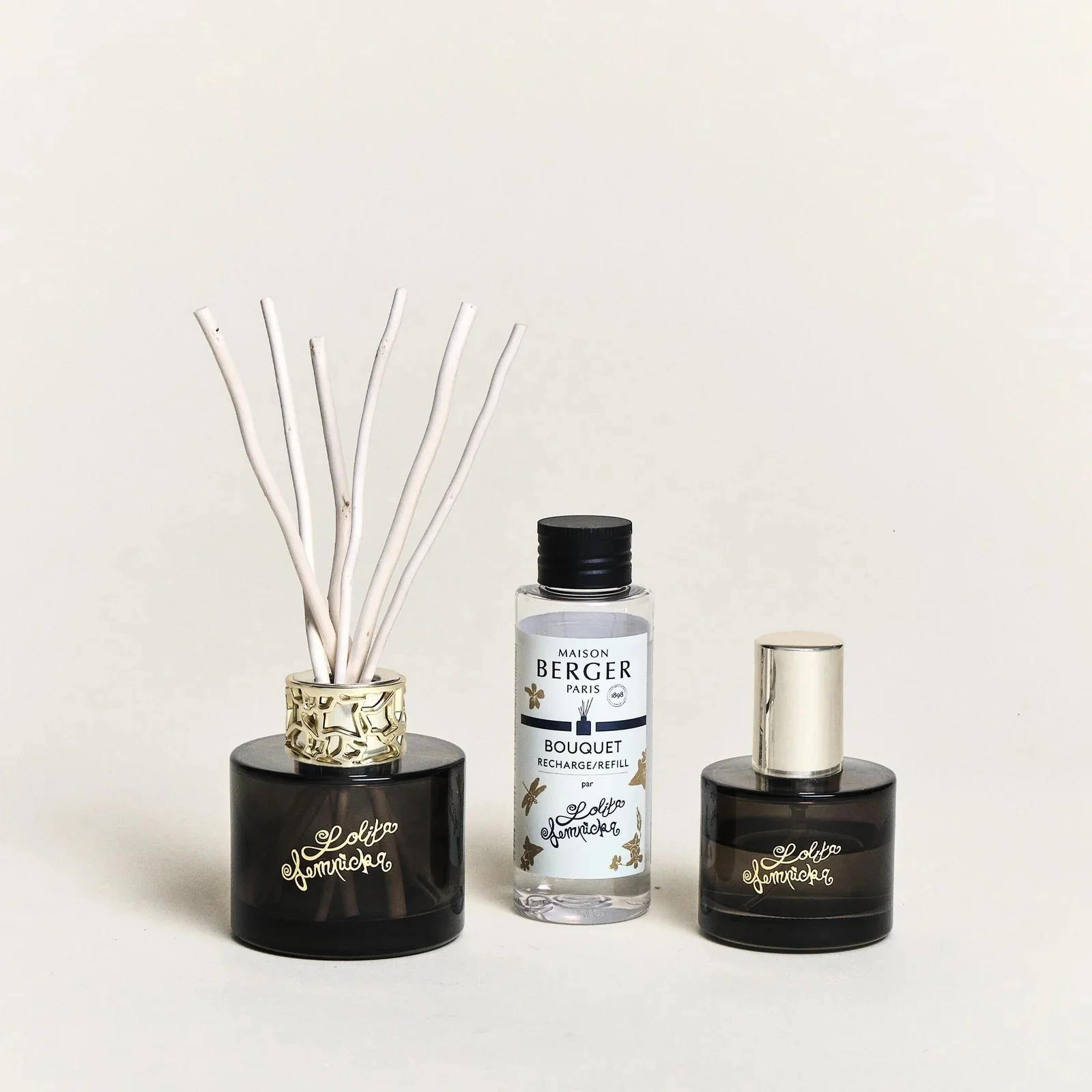 LOLITA LEMPICKA Duftbukett - Duo Minibukett og Svart Spray - Parfymediffuser, Parfymediffuser