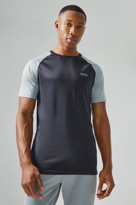 Man Active Gym Raglan T-Shirt