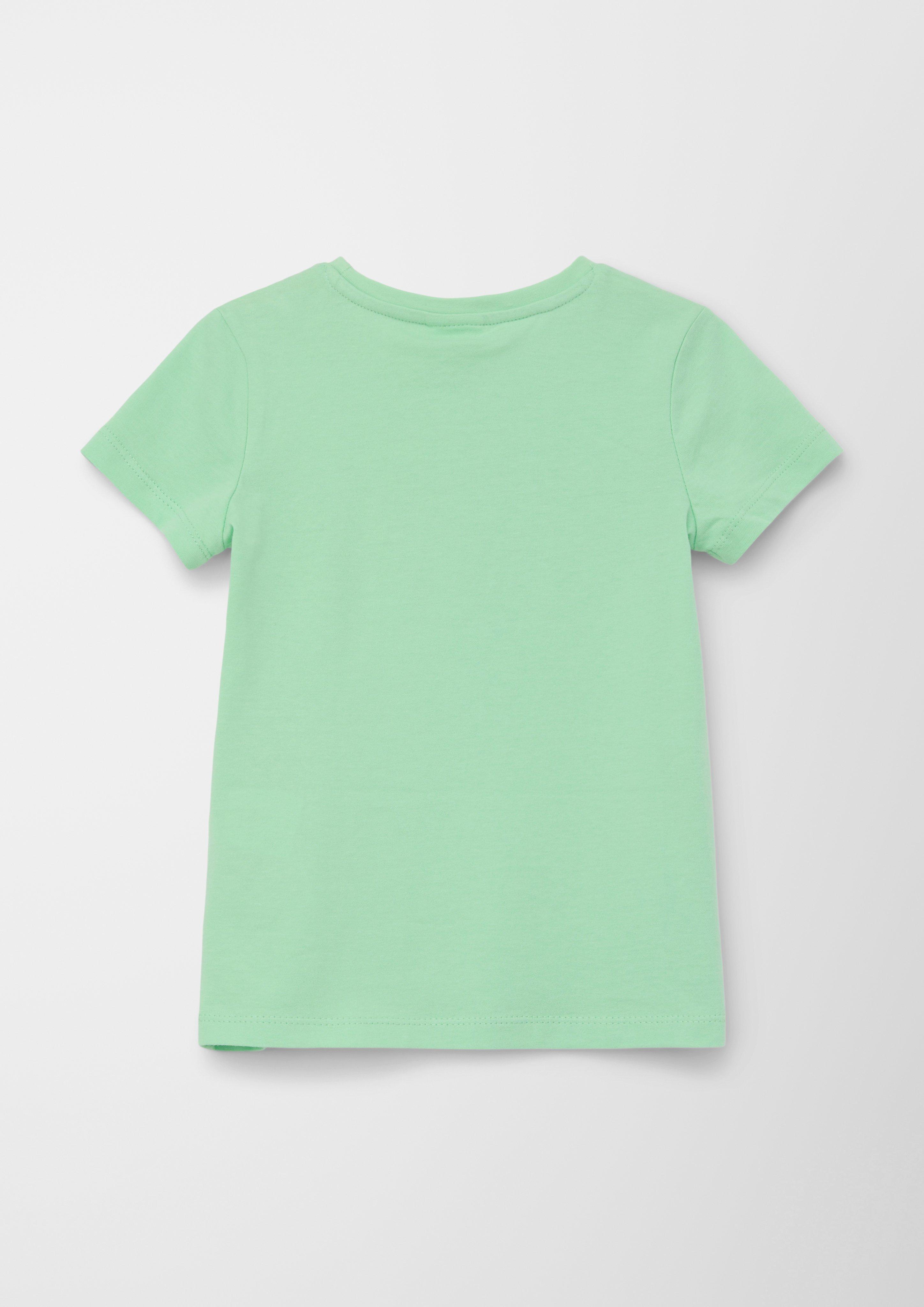 T-Shirt mit floralem Print  2127413-7300