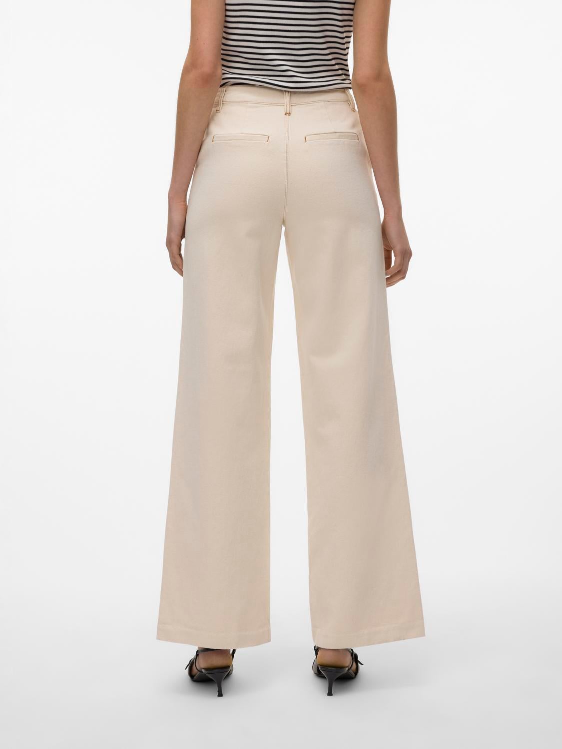 VMMARGOT Hohe Taille Weit geschnitten Jeans