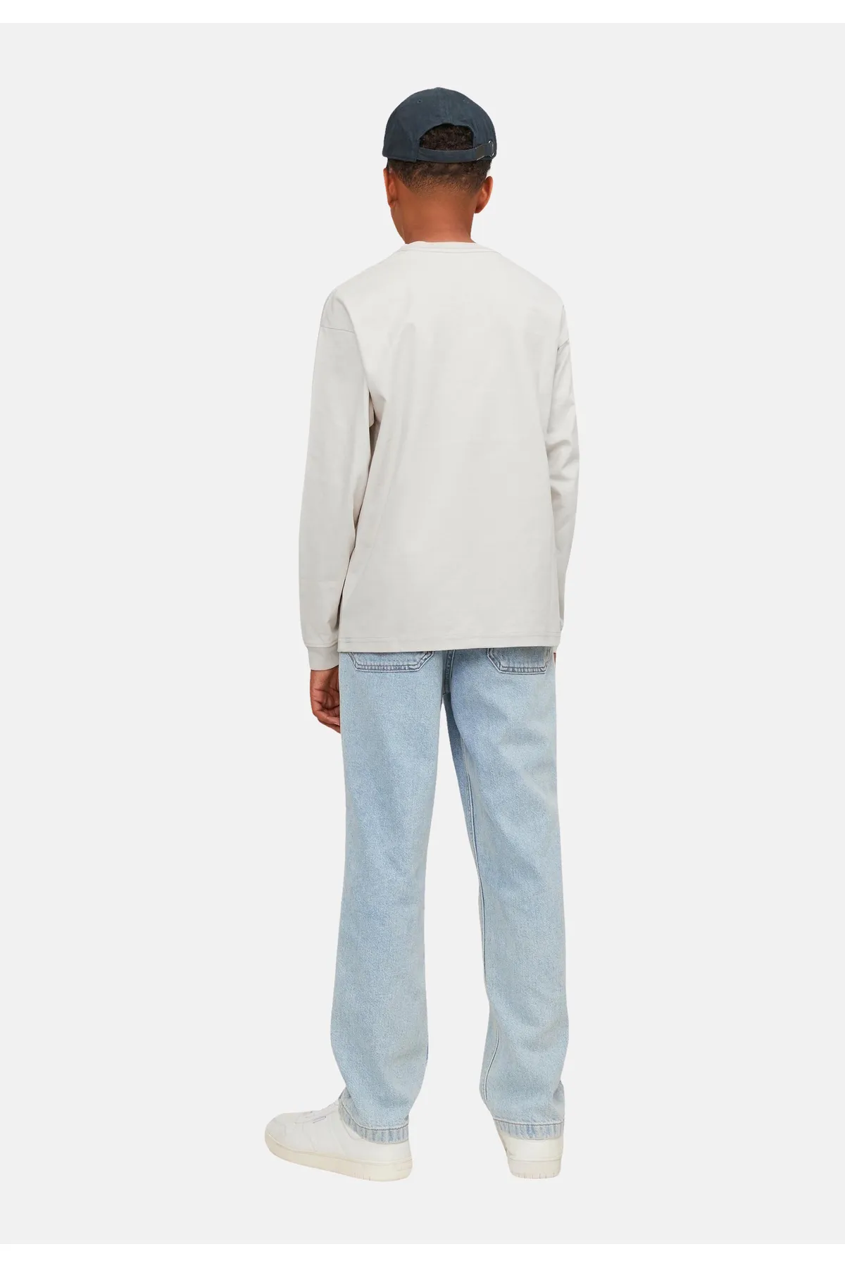 Jack & Jones  T-Shirt VESTERBRO Langarmshirt mit 3-D-Print