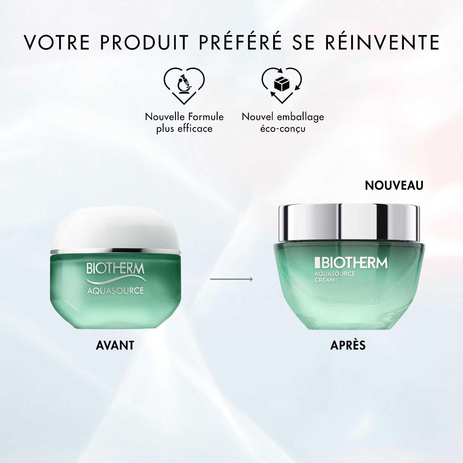 Biotherm Aquasource Crème Hydratation Profonde 48h - Peau Normale à Mixte