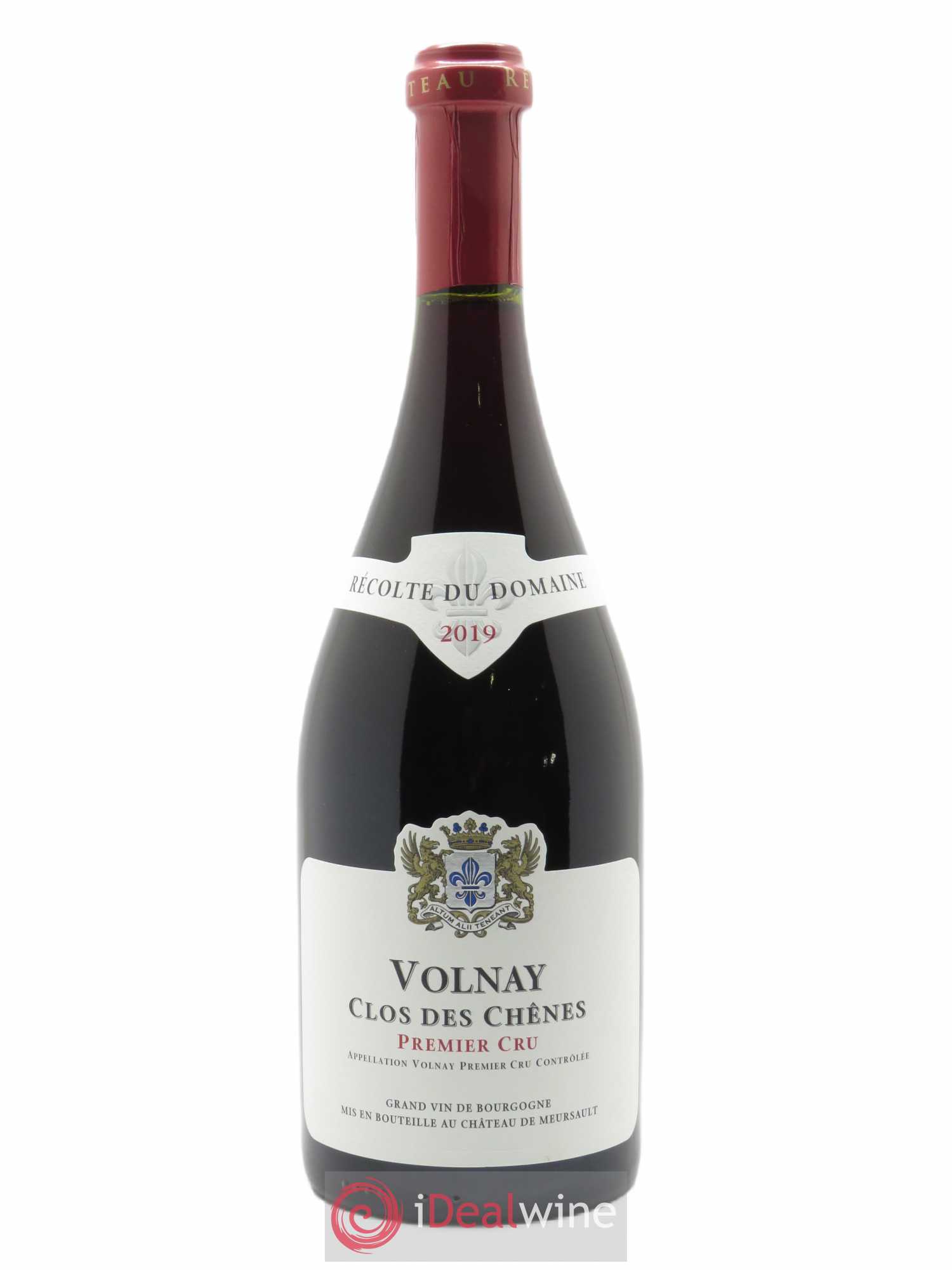 Volnay 1er Cru Clos des Chênes Château de Meursault  2019 - Lot de 1 Bouteille