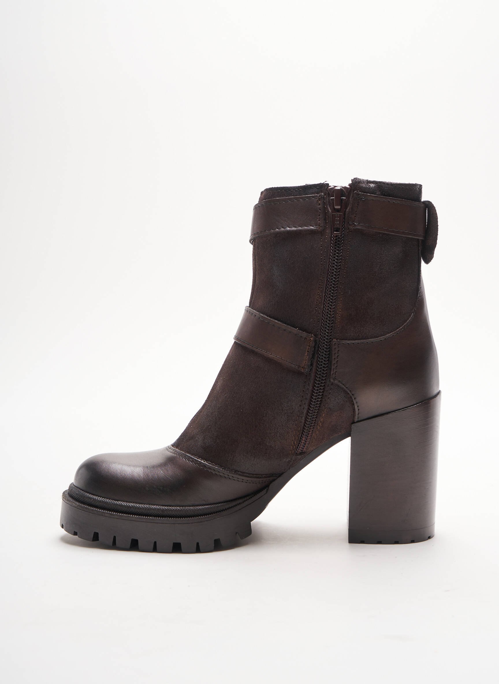 Emanuele Crasto Bottines Femme couleur marron