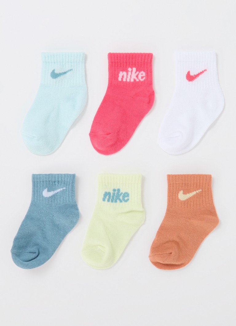 Set de 6 perechi de șosete Nike din amestec de bumbac